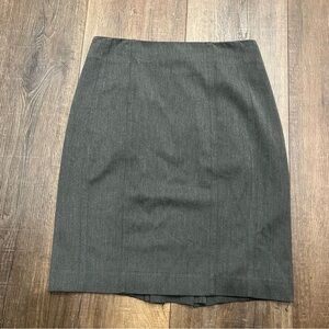 Express pencil skirt gray